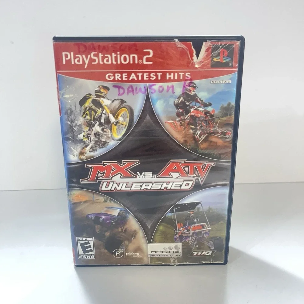 MX vs. ATV Unleashed Greatest Hits (Sony PlayStation 2 PS2) Complete - Tested